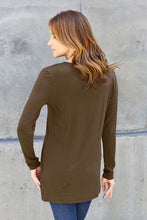 Load image into Gallery viewer, Everyday Happiness Round Neck Long Sleeve Top (multiple color options)