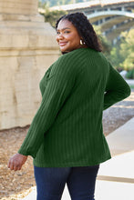 Load image into Gallery viewer, Basic Update Ribbed Round Neck Long Sleeve Knit Top (multiple color options)