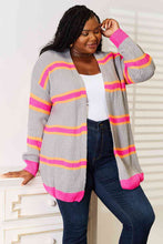 Load image into Gallery viewer, Happy Haven Ribbed Long Sleeve Cardigan