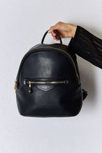 Load image into Gallery viewer, Shift In Motion Faux Leather Backpack