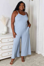 Load image into Gallery viewer, Feeling Fun Spaghetti Strap V-Neck Jumpsuit (multiple color options)
