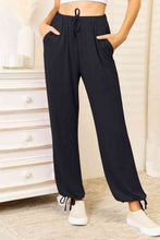Load image into Gallery viewer, Trendy Trailblazer Soft Rayon Drawstring Waist Pants with Pockets (multiple color options)