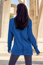Load image into Gallery viewer, Hand In Hand Ribbed Round Neck Long Sleeve Knit Top (multiple color options)