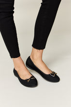 Load image into Gallery viewer, Metal Buckle Flat Loafers