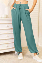 Load image into Gallery viewer, Trendy Trailblazer Soft Rayon Drawstring Waist Pants with Pockets (multiple color options)