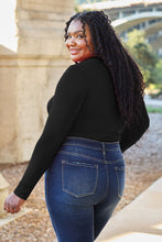 Load image into Gallery viewer, Soft & Simple Round Neck Long Sleeve Bodysuit (multiple color options)