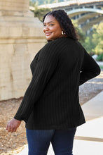 Load image into Gallery viewer, Basic Update Ribbed Round Neck Long Sleeve Knit Top (multiple color options)