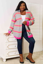 Load image into Gallery viewer, Happy Haven Ribbed Long Sleeve Cardigan
