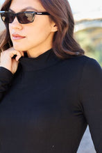 Load image into Gallery viewer, Easy To Style Mock Neck Long Sleeve Bodysuit (multiple color options)