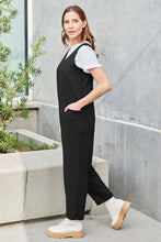 Load image into Gallery viewer, Jump Into Basics Sleeveless Straight Jumpsuit (multiple color options)
