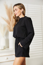 Load image into Gallery viewer, Strength in Style Open Back Romper with Pockets