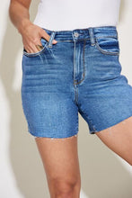 Load image into Gallery viewer, JUDY BLUE Samantha High Waist Slim Denim Shorts