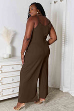 Load image into Gallery viewer, Feeling Fun Spaghetti Strap V-Neck Jumpsuit (multiple color options)