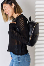 Load image into Gallery viewer, Shift In Motion Faux Leather Backpack