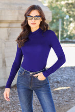 Load image into Gallery viewer, Easy To Style Mock Neck Long Sleeve Bodysuit (multiple color options)