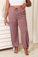 Load image into Gallery viewer, Trendy Trailblazer Soft Rayon Drawstring Waist Pants with Pockets (multiple color options)