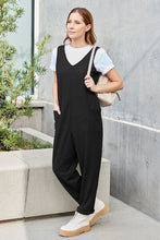 Load image into Gallery viewer, Jump Into Basics Sleeveless Straight Jumpsuit (multiple color options)