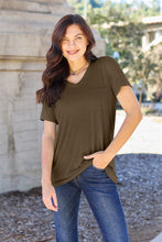Load image into Gallery viewer, Her Classic Tee V-Neck Short Sleeve T-Shirt (multiple color options)