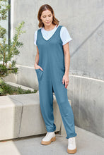 Load image into Gallery viewer, Jump Into Basics Sleeveless Straight Jumpsuit (multiple color options)