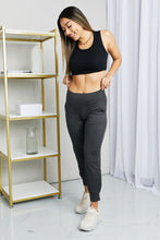 Load image into Gallery viewer, She's Ready To Go Wide Waistband Cropped Joggers