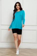 Load image into Gallery viewer, Basic Everyday Round Neck Long Sleeve Top (multiple color options)