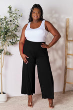 Load image into Gallery viewer, Keep It Simple Smocked Wide Waistband Wide Leg Pants (multiple color options)