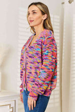 Load image into Gallery viewer, Lovestruck V-Neck Long Sleeve Cardigan