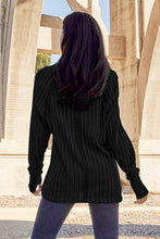 Load image into Gallery viewer, Hand In Hand Ribbed Round Neck Long Sleeve Knit Top (multiple color options)