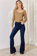 Load image into Gallery viewer, Everyday Basic Ribbed Long Sleeve Top (multiple color options)