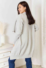 Load image into Gallery viewer, Within The Clouds Open Front Duster Cardigan with Pockets