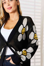 Load image into Gallery viewer, Happy Thoughts Floral Button Down Longline Cardigan