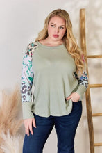 Load image into Gallery viewer, Just Go With It Printed Round Neck Top