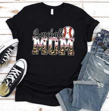 Load image into Gallery viewer, Baseball Mom Graphic T-Shirt