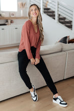 Load image into Gallery viewer, Behind The Scenes Waffle Knit Top