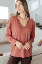 Load image into Gallery viewer, Behind The Scenes Waffle Knit Top