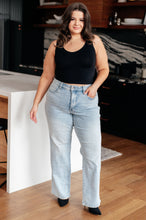 Load image into Gallery viewer, JUDY BLUE Brooke High Rise Control Top Vintage Wash Straight Jeans