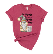 Load image into Gallery viewer, Gnome for being a Home Body Graphic T-Shirt (multiple color options)