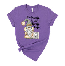 Load image into Gallery viewer, Gnome for being a Home Body Graphic T-Shirt (multiple color options)
