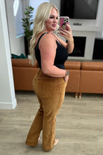 Load image into Gallery viewer, JUDY BLUE Cordelia Bootcut Corduroy Pants in Camel
