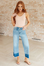Load image into Gallery viewer, JUDY BLUE Olivia High Rise Wide Leg Crop Jeans in Medium Wash