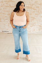 Load image into Gallery viewer, JUDY BLUE Olivia High Rise Wide Leg Crop Jeans in Medium Wash