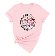 Load image into Gallery viewer, She is Fearfully and Wonderfully Made Graphic T-Shirt