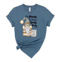 Load image into Gallery viewer, Gnome for being a Home Body Graphic T-Shirt (multiple color options)