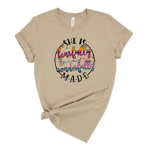 Load image into Gallery viewer, She is Fearfully and Wonderfully Made Graphic T-Shirt