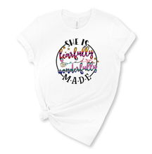 Load image into Gallery viewer, She is Fearfully and Wonderfully Made Graphic T-Shirt