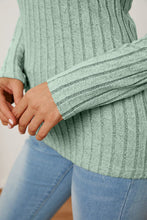 Load image into Gallery viewer, All You Ever Wanted Ribbed V-Neck Long Sleeve Top (multiple color options)