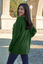Load image into Gallery viewer, Basic Update Ribbed Round Neck Long Sleeve Knit Top (multiple color options)