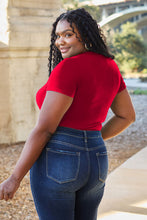 Load image into Gallery viewer, Soft & Simple Round Neck Short Sleeve Bodysuit (multiple color options)