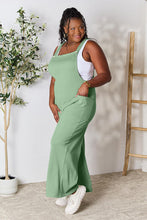 Load image into Gallery viewer, Look Good, Feel Good Wide Strap Overall with Pockets (multiple color options)