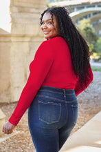 Load image into Gallery viewer, Soft & Simple Round Neck Long Sleeve Bodysuit (multiple color options)